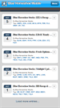 Mobile Screenshot of bluehorseshoestocks.com